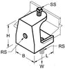 Morris Products 17476 1/2 inch Malleable Beam Clamp