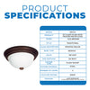 NUVO Lighting SF76/248 Fixtures Ceiling Mounted-Flush