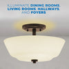 NUVO Lighting 60/5906 Fixtures Ceiling Mounted-Semi Flush