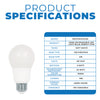 Westinghouse 5132100 Omni A19 LED General Purpose Dimmable Light Bulb - 6 Watt - 3000 Kelvin - E26 Base - ENERGY STAR