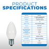 Satco S9157 LED Miniature C7