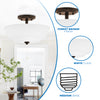 NUVO Lighting 60/5906 Fixtures Ceiling Mounted-Semi Flush