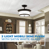 NUVO Lighting 60/5550 Fixtures Ceiling Mounted-Semi Flush