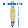 Satco S9873 LED T6 Amber