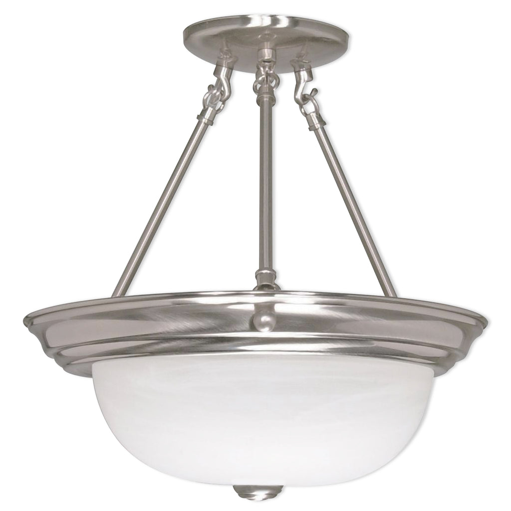 Satco 60/3185 Fixtures Ceiling Mounted-Semi Flush