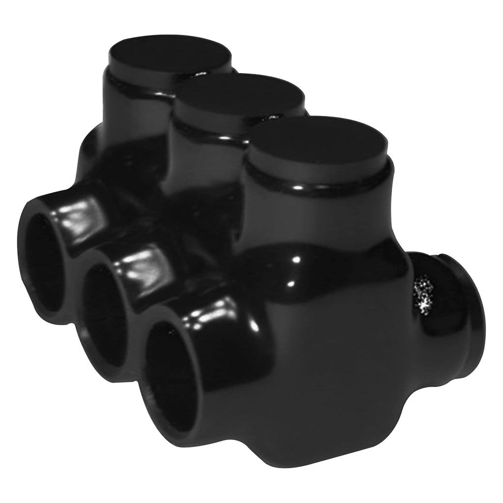 Morris Products 97663 600- 3 Blk Insul Conn Dual