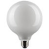 Satco S21256 6 Watt G40 LED - White - Medium base - 90 CRI - 3000K - 120 Volt