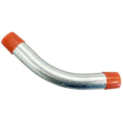 Morris Products 16174 4" X 45° 36" Radius Galvanized Rigid Conduit Elbow