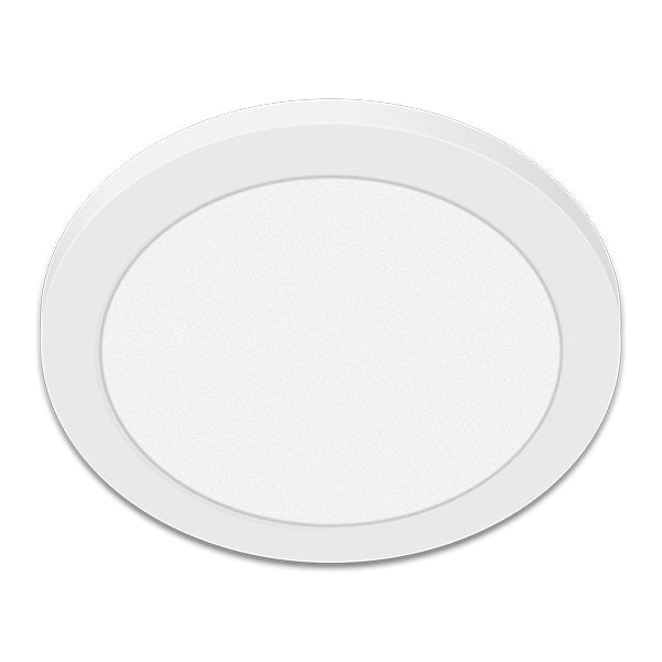 Trace-Lite FJX-R7-12-VS-4K - LED Surface Mount Downlight - 7 inch - 12W - 120-277VAC - 0-10V Dimming - 4000K CCT - White Finish