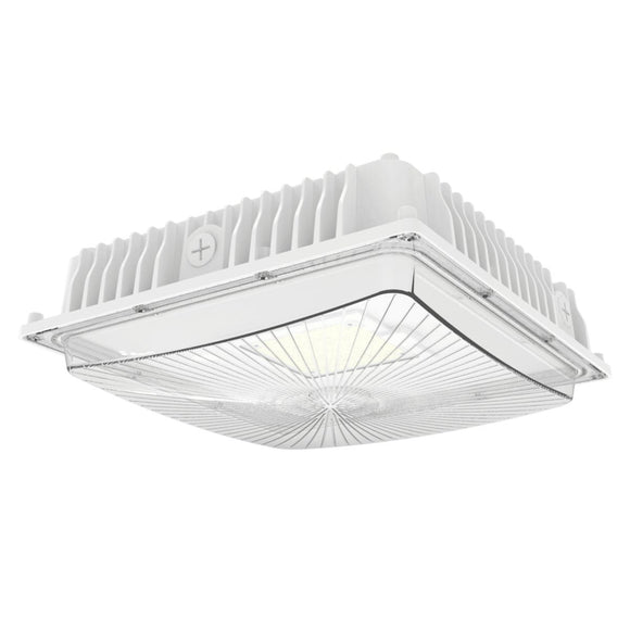 Halco CSP-28-CS-U-WH 39904 ProLED Select Slim Canopy 28W CCT Selectable 3000K 4000K 5000K 120 347VAC White