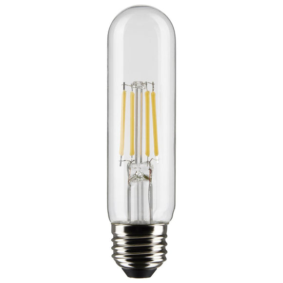 Satco S21344 5.5 Watt T10 LED - Clear - Medium base - 90 CRI - 2700K - 120 Volt