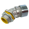 Morris Products 15223 1" Malleable Liquid Tight Connectors - 45° - Insulated Throat