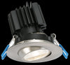 Lotus LED Lights LL3G-5CCT-HO-BN - 3 Inch Round Eyeball Gimbal LED Downlight - 11 Watt - High Output - 5CCT - Brushed Nickel Trim