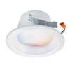 Satco S11285 8.7 Watt - 4 in. LED Recessed Downlight - RGB & Tunable White - Starfish IOT - 120 Volt - 700 Lumens - JA8