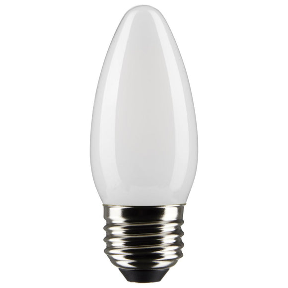 Satco S21289 4 Watt B11 LED - Frost - Medium base - 90 CRI - 4000K - 120 Volt