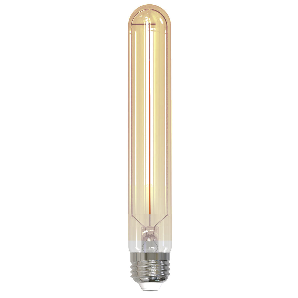 Bulbrite 776713 5 Watt T9 LED Filament - 7.5 inch - 2100K - E26 Base - 120V - Dimmable - Antique Finish