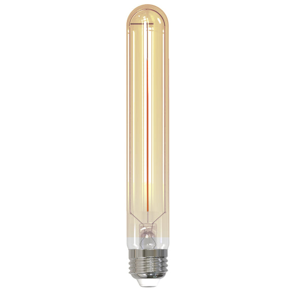 Bulbrite 776713 5 Watt T9 LED Filament - 7.5 inch - 2100K - E26 Base - 120V - Dimmable - Antique Finish