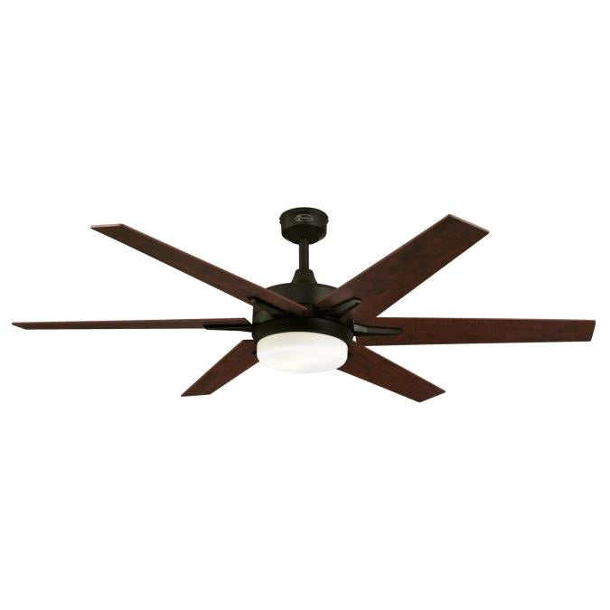 Westinghouse 74002B00 60 in. Cayuga Smart WiFi Ceiling Fan, Black-Bronze, Indoor