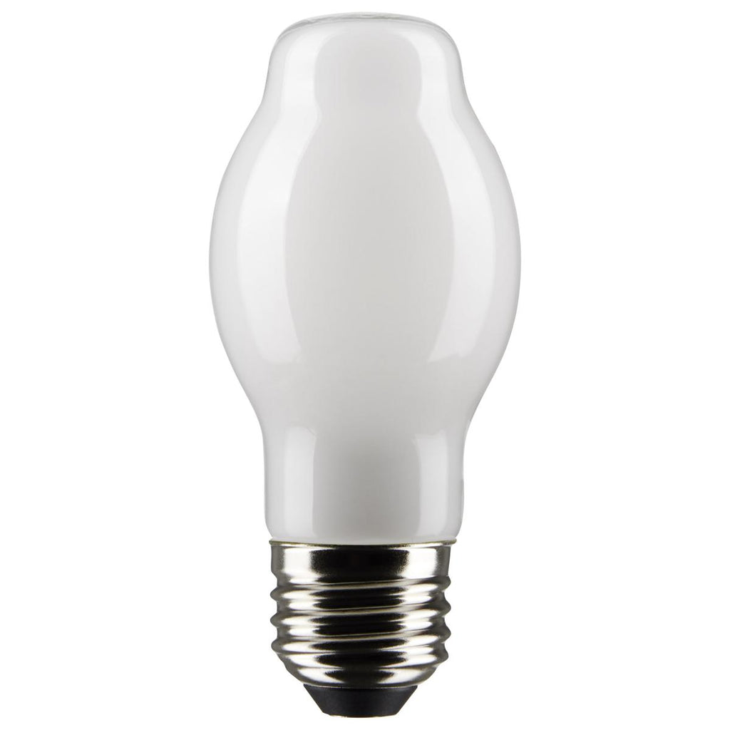 Satco S21339 8 Watt BT15 LED - White - Medium base - 90 CRI - 5000K - 120 Volt