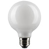 Satco S21233 4.5 Watt G25 LED - White - Medium base - 90 CRI - 5000K - 120 Volt