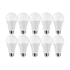 Satco S11419 14 Watt A19 LED - 5000K - 100 Watt Replacement - Medium base - 220 deg. Beam Angle - 10-Pack