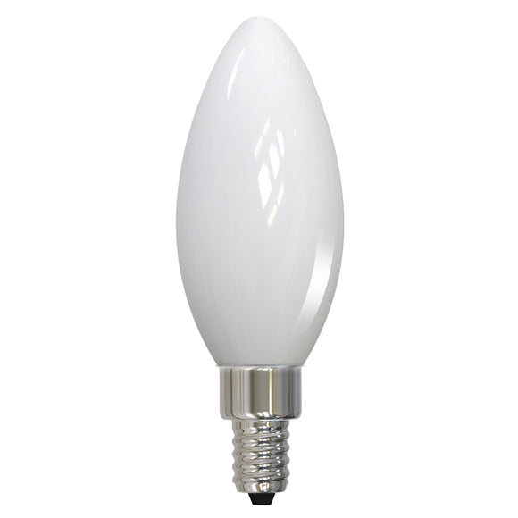 Bulbrite 776401 - B11 LED Filament - Warm Dim - Milky Finish