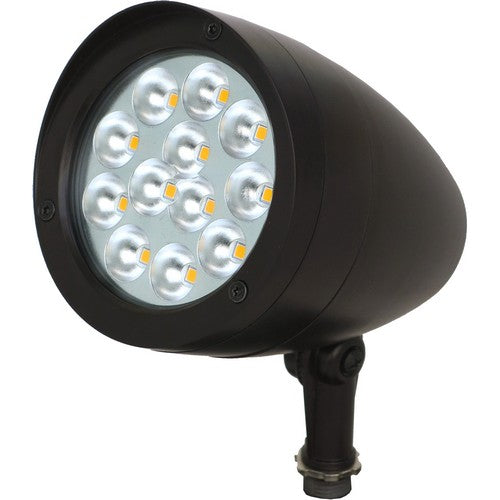 Morris Products 74662 LED Designer Bullet Flood 40W 45° 4000K 120-277V Bronze