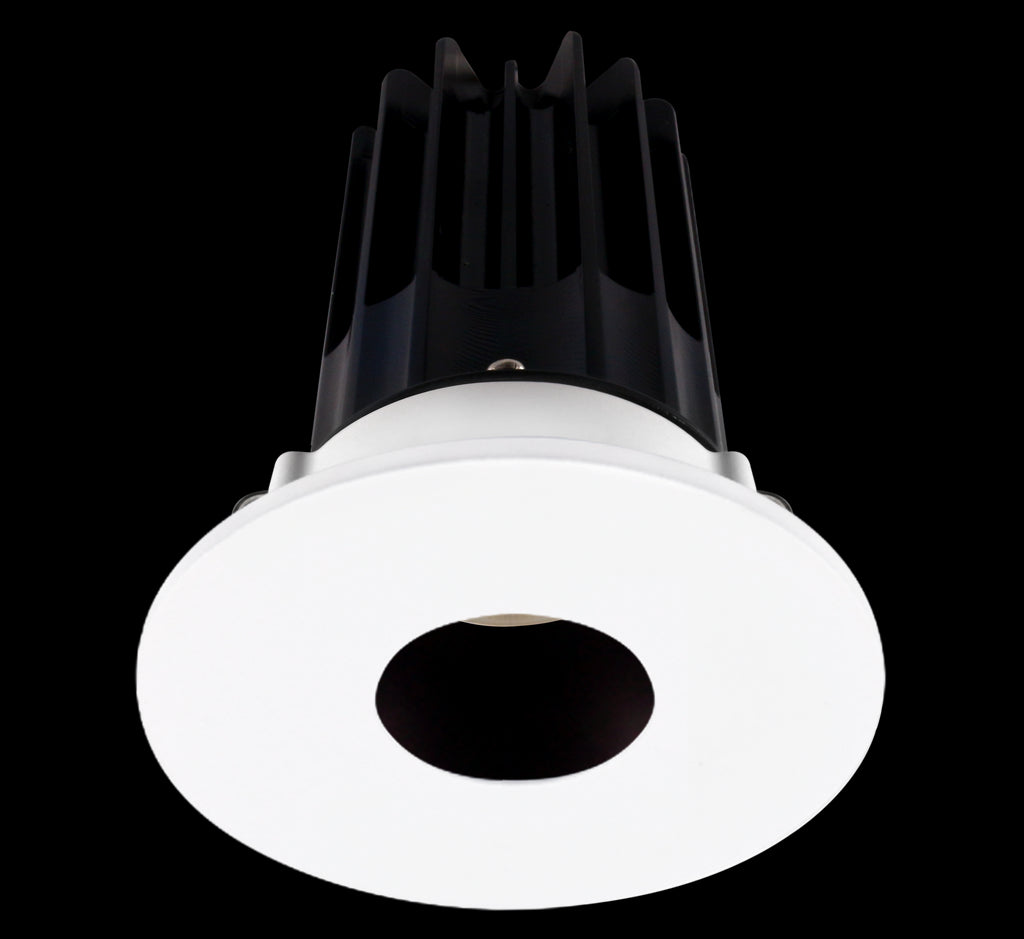 Lotus LED-2-S15W-3018K-2RRBZ-2RPH 2 Inch Round Recessed LED Downlight Designer Series 15 Watt - High Output - 3000-1800 Kelvin - Dim to Warm - Bronze Reflector - Round Pinhole Trim