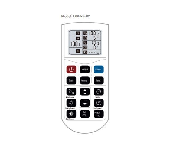 Halco LHB-MS-RC 30292 LHB Microwave Motion Control Sensor Remote