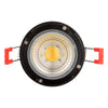 GoodLite G-48324 4 inch 15W Regressed LED Downlight - 5CCT w/G-20106 Smooth Round White Trim