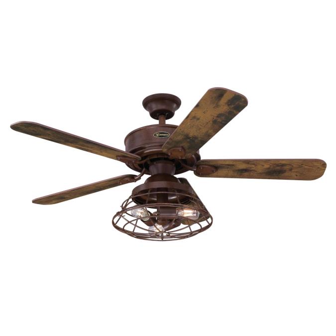 Westinghouse 74001B00 48 in. Barnett Smart WiFi Ceiling Fan, Barnwood, Indoor