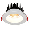 GoodLite G-48324 4 inch 15W Regressed LED Downlight - 5CCT w/G-20106 Smooth Round White Trim