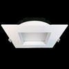 GoodLite G-20246 - 6 Inch LED Regressed Slim Luminare - New Construction or Remodel - Selectable CCT (30,41,50 Kelvin) - 28 Watt - 120-277 Volt - 90 CRI - Dimmable - White Finish    