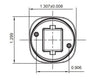 Halco PL9V-8CS-HYBM-2P-LED 82163 8.5 Watt Vertical LED 2-Pin Plug In CCT Selectable 3000K-3500K-4000K Hybrid - Type A Magnetic Ballast + Type B Non-Dimmable