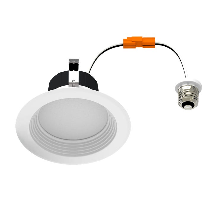 Halco RDL4-8-CS-BT 87983 ProLED Select Retrofit Downlight 4 Inch 8W 700lm CCT Select Baffle