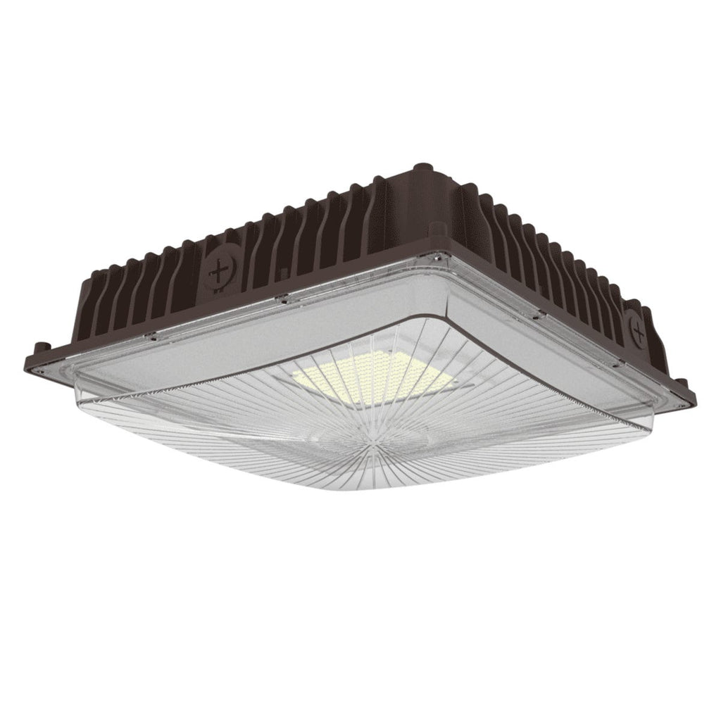 Halco CSP-40-CS-U-BZ 39901 ProLED Select Slim Canopy 40W CCT Selectable 3000K 4000K 5000K 120 347 Bronze