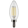 Satco S21266 4 Watt B11 LED - Clear - Candelabra base - 90 CRI - 3500K - 120 Volt