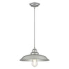 Westinghouse 6354600 One Light Pendant, Galvanized Steel Finish