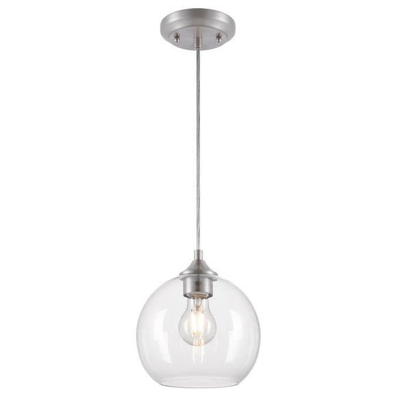 Westinghouse 6130500 Tatze Mini Pendant, Brushed Nickel Finish