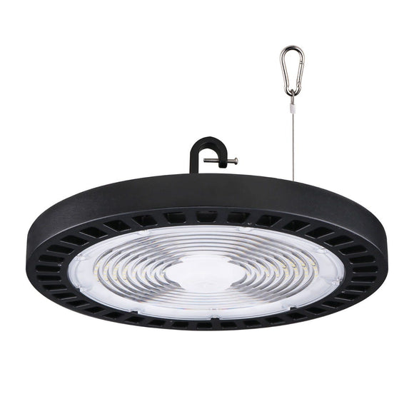 Halco ERHB-240-50-U 37303 ProLED Essential Round Highbay 240W 5000K Universal Voltage 120-277VAC 0-10V Dimming Black