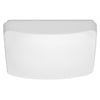 Satco 62/1215 11 inch - Flush Mounted LED Fixture - CCT Selectable - Square - White Acrylic - with Sensor