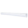 Satco 65/699 LED 4 ft - Linear Strip Light - 30W/40W/50W - White Finish - CCT Selectable - 100-277V - Intergrated EM & Sensor