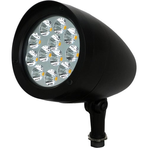 Morris Products 71693B LED Designer Bullet Flood 40W 45&deg; 3000K 120-277V Black