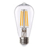 Halco 9ST19-CL-FLED3-927-D 85147 9 Watt ST19 Clear Filament LED 90 CRI 2700K Dimmable E26 BASE T20/T24-JA82019