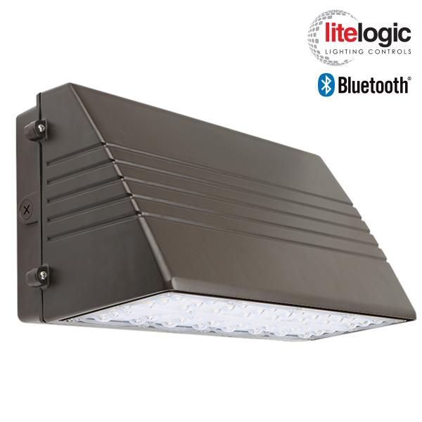 Trace-Lite E110X-27-VS-4K-BR - Wallpack - Medium Trapezoid - Full Cutoff - 27W LED - 120-277VAC - Dimming