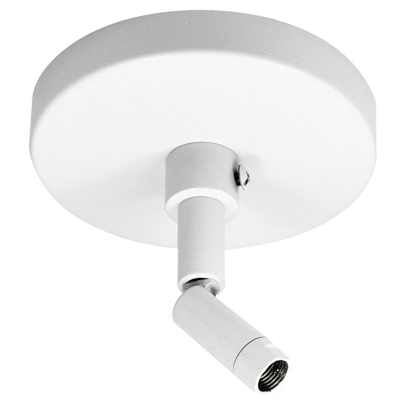 Nora Lighting NT-349W - Slope Pendant Adapter - White finish