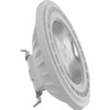 Satco S12245 7 Watt - AR111 - COB LED - 600 Lumens - G53 Base - 80 CRI - 3000K - 12 Volt - 36 Degree - Floodlight Bulb