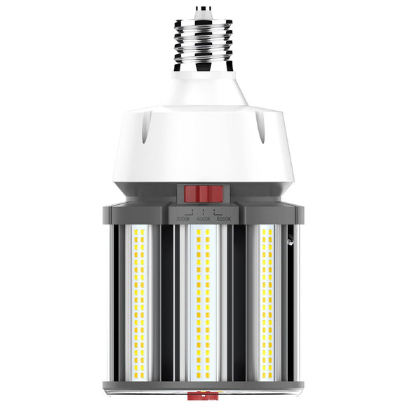 Satco S23143 80/63/54 Wattage Selectable - LED HID Replacement - CCT Selectable - Extended Mogul base - 100-277 Volt - ColorQuick Technology - PowerQuick Technology