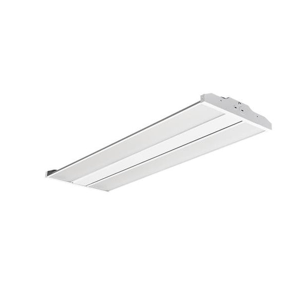 Trace-Lite MQHB-L-270-D-VS-5K - Mini Linear LED Highbay - Large - 270W - Diffused Lens - 120-277VAC - 0-10V Dimming - 5000K CCT - AUX Sensor Receptacle - White Finish