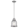 Westinghouse 6117800 Cindy Mini Pendant, Brushed Nickel Finish